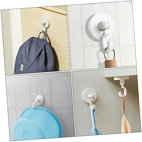 3Pcs Self Adhesive Door Hooks for Bathroom Kitchen and More