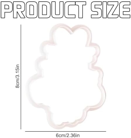 JOONOR Happy Easter Cookie Cutter with Embosser Mold Set 1