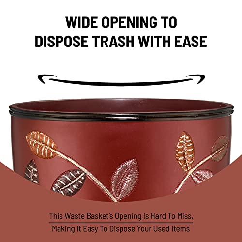 Zahari Home Decorative Trash Can - 21 Gallons Compact Stylish