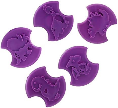5 Pcs Dinosaur Pet Christmas Cookie Cutter Set