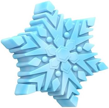 Snowflake Sandwich Cookie Chocolate Candy Mold 1