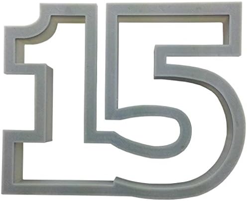 CookieCutterCom Number 15 Cookie Cutter 35 Inch - Made in USA