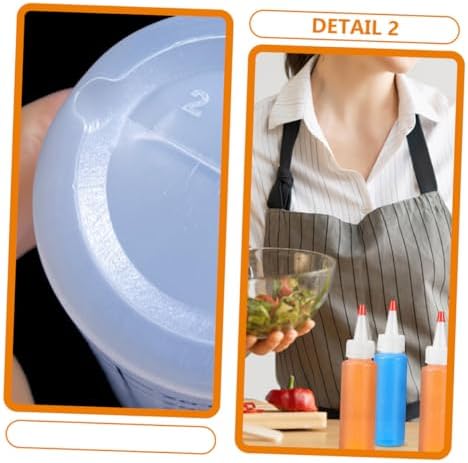 PRETYZOOM Mini Condiment Dispenser Set 2oz