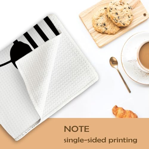 Cute Panda Waffle Kitchen Towels 16x24 Inch