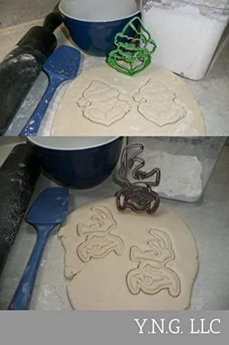 Grinch And Max Themed Cookie Cutters Set of 2