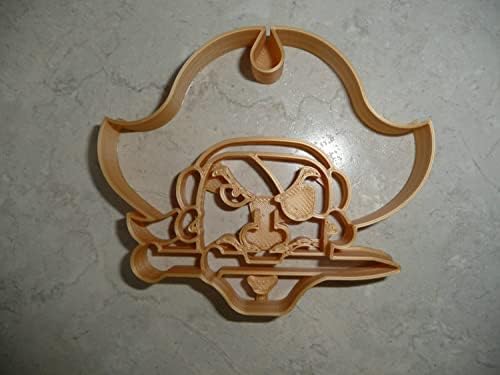 Pirate Face Cookie Cutter with Hat and Eye Patch 1