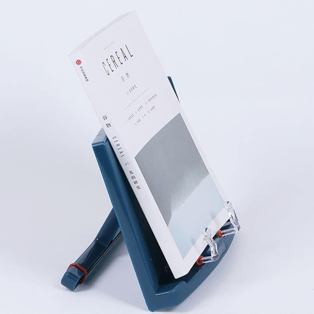 Foldable Book Holder for Reading and Cooking Displays