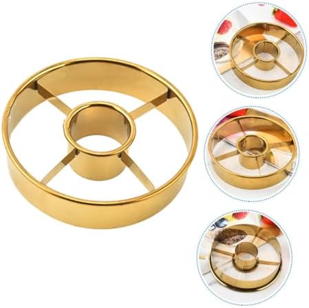 PRETYZOOM 3sets Donut Cookie Stencils