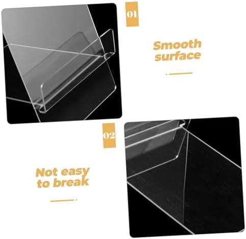 Zerodeko Practical Acrylic Reading Stand for Kitchen and Home