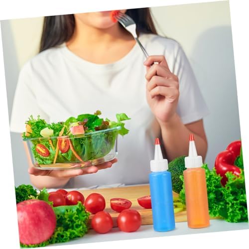 VOSAREA 15PCS Mini Condiment Squeeze Bottles