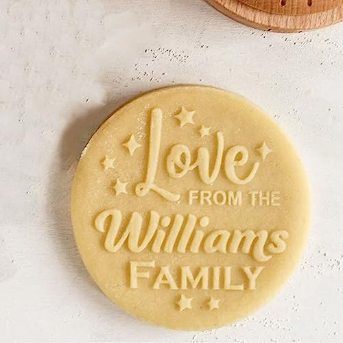 2023 Custom Family Name Cookie Stamp Set
