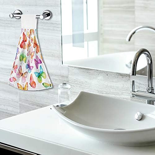 Aslsiy Butterfly Dish Towels Set of 2 1