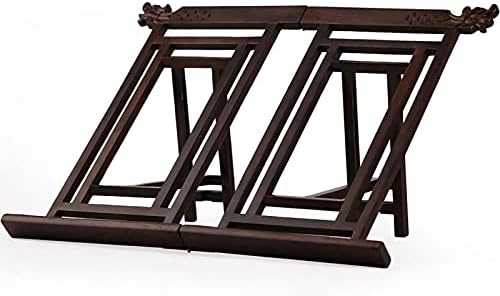 Retro Book Stand for Reading Hands-Free and Adjustable