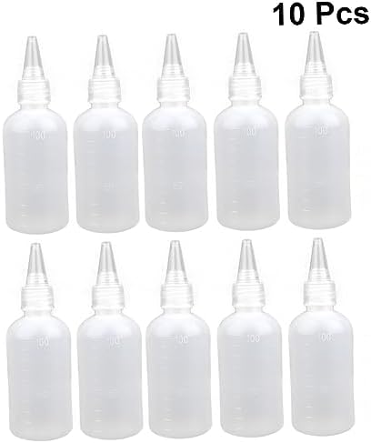 Outanaya 2sets Refillable Squeeze Bottles with Funnel for Liquid