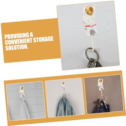 NUOBESTY Astronaut Wall Hook - Adhesive No Damage Decorative