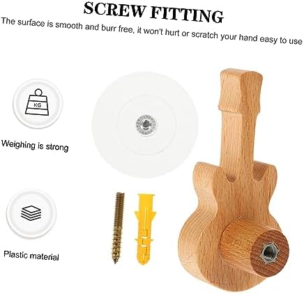 3Pcs ULTECHNOVO Wood Wall Hooks Minimalist Coat Towel Hangers