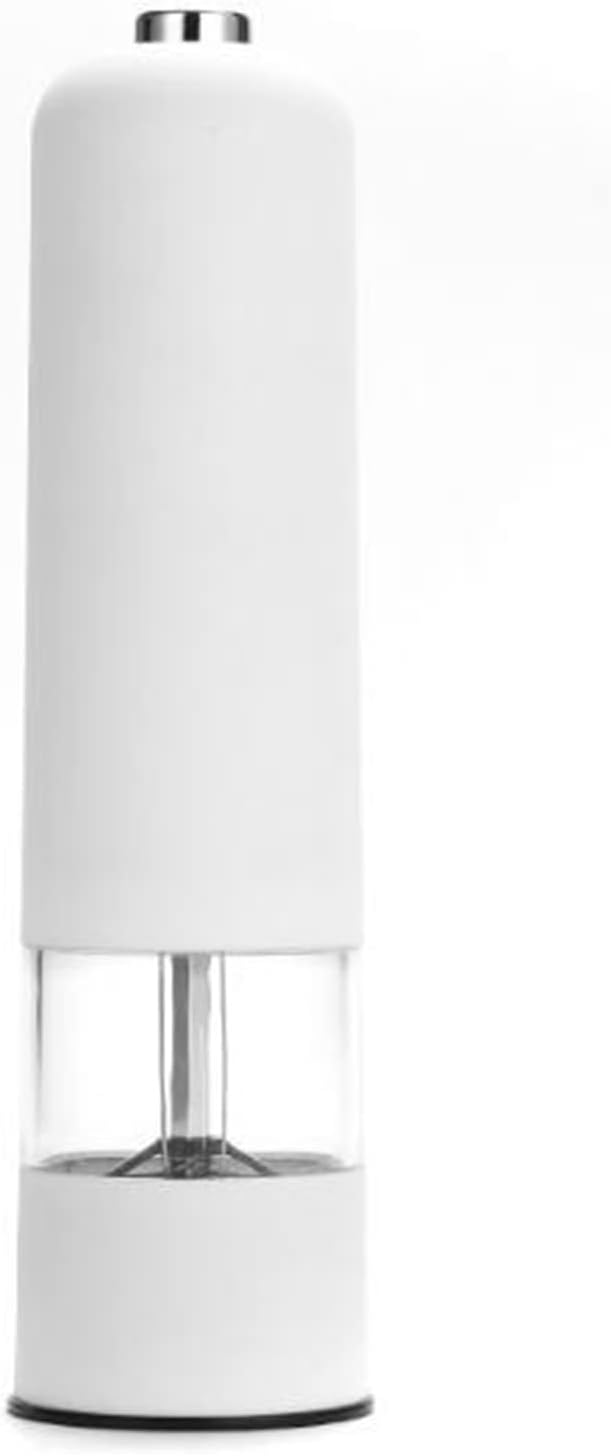 Refillable Pepper Mill with LED Light Salt Shaker Set