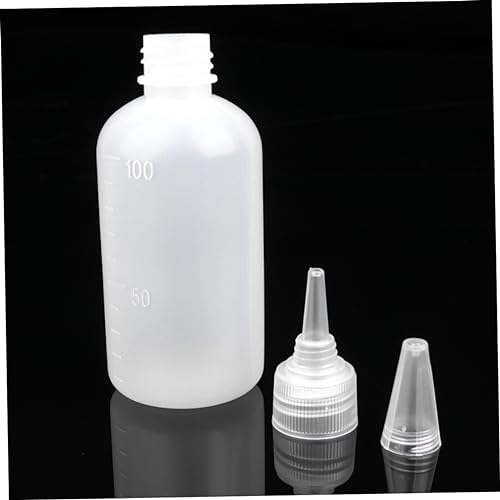 Outanaya 2sets Refillable Squeeze Bottles with Funnel for Liquid