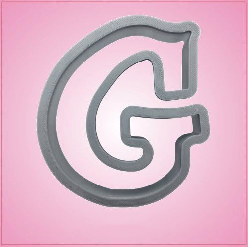 Cursive Letter G Cookie Cutter for Creative Baking