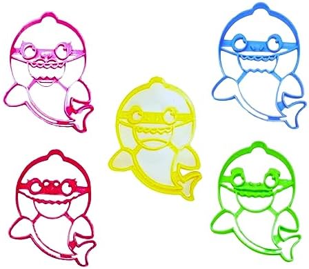 Baby Shark Family Cookie Cutters Set of 5