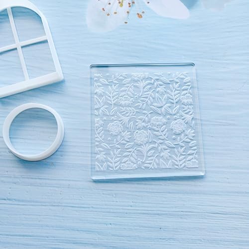 Woodland Leaf Vine Embosser - Cookie Stamp Set