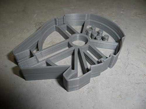 Millennium Falcon Cookie Cutter 375 Inch Food-Safe Plastic Made in USA