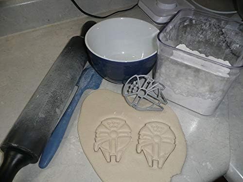Millennium Falcon Cookie Cutter 375 Inch Food-Safe Plastic Made in USA