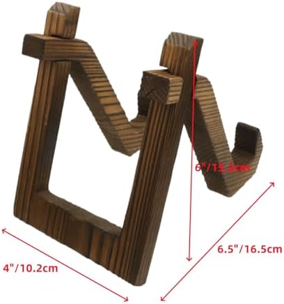 T Tulead Wooden Cookbook Stand for Home Kitchen Counter