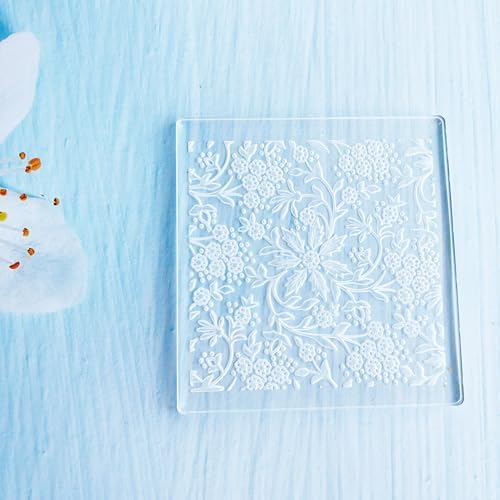 Woodland Leaf Vine Texture Embosser for Cookies