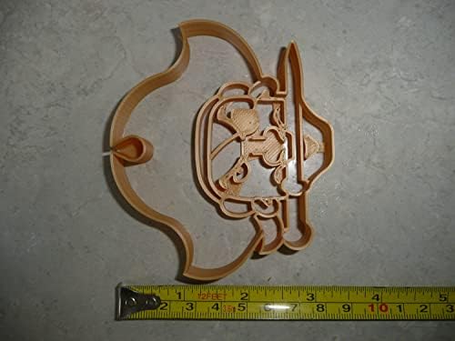 Pirate Face Cookie Cutter with Hat and Eye Patch 1