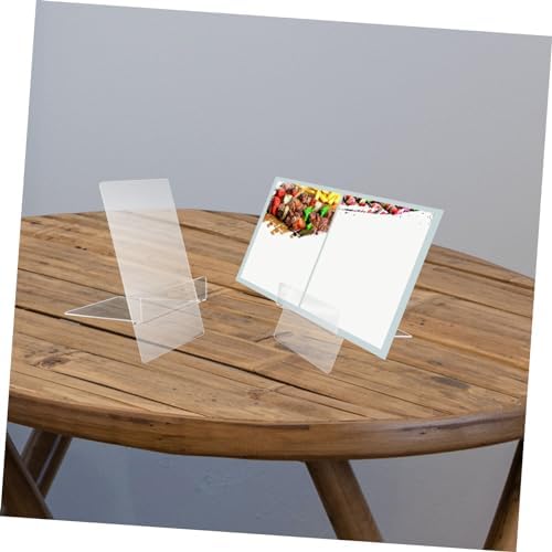 Zerodeko Practical Acrylic Reading Stand for Kitchen and Home