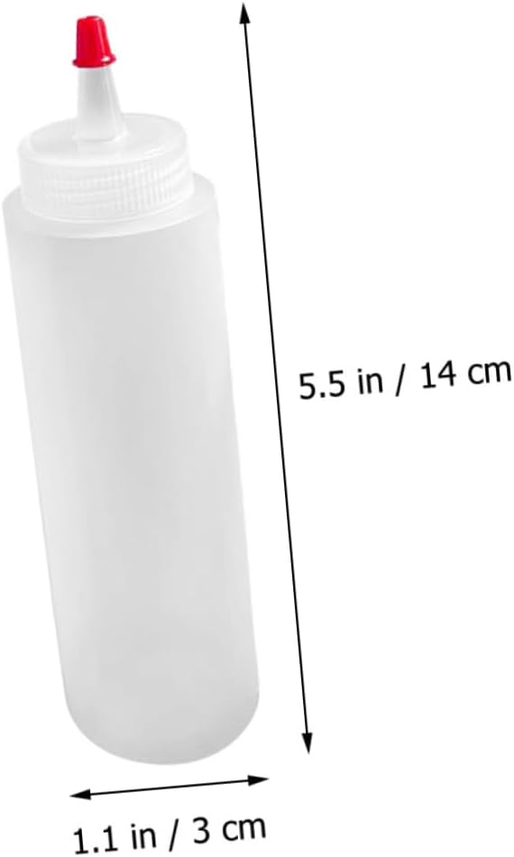 PRETYZOOM 2oz Tomato Sauce Squeeze Bottles