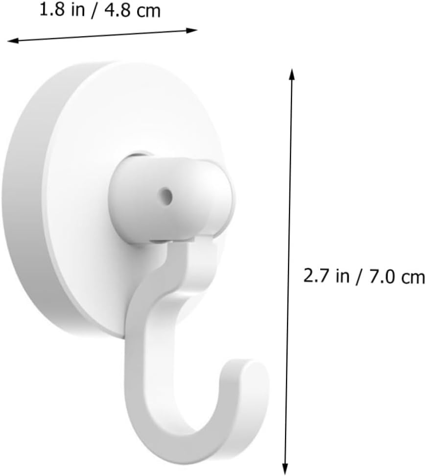 Cabilock 3Pcs Adhesive Door Hooks for Bathroom Kitchen 1