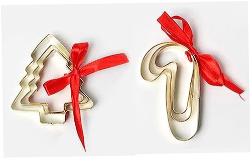 MAGICLULU 3 Pcs Stainless Steel Cookie Cutters Holiday Shapes