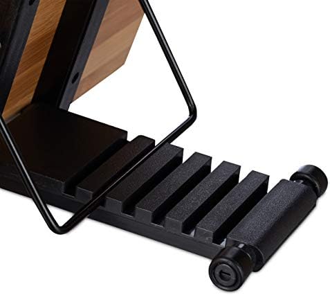 Relaxdays Bamboo Adjustable Cookbook Stand 1