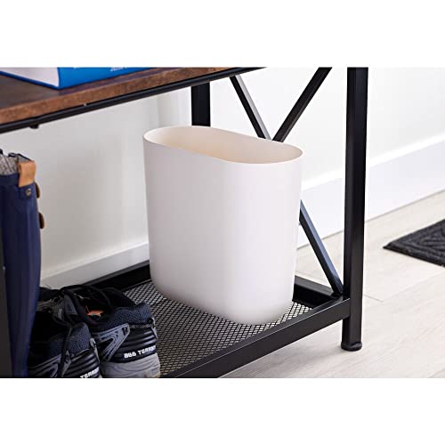 iDesign Recycled Plastic Waste Basket Coconut 10625 x 55 x 975