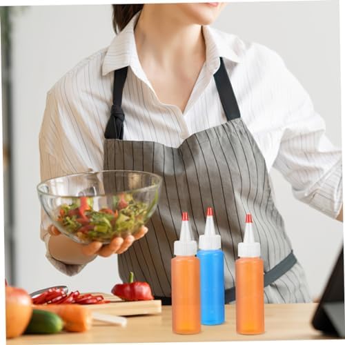 Zerodeko Mini Seasoning Bottles ABS Sauce Squeeze Bottles