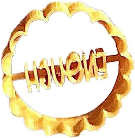 Cakina Fruit Shape Cookie Cutters with Christmas Wishes