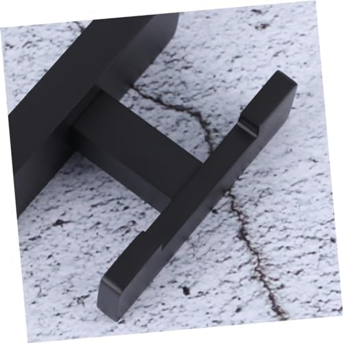 LALADEFIEE Solid Wooden Coat Hooks Modern Wall Hanging Hooks Smooth Edge Bathroom Use