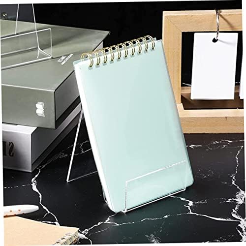 2pcs Acrylic Cookbook Stand Book Holder Display Racks