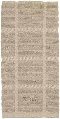 All-Clad Solid Kitchen Towel - 17x30 Inches 100 Cotton 1-Pack Cappuccino