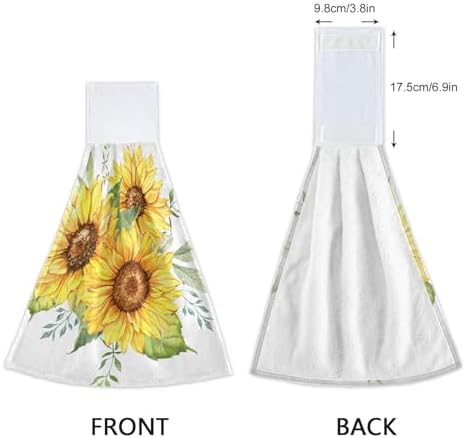 OTVEE Sunflower Bouquets Kitchen Towels 2 Pieces 1