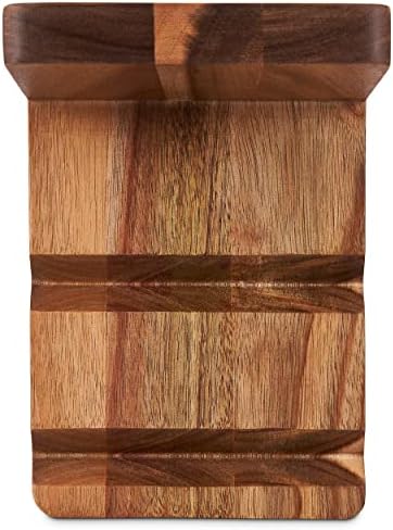 Cole Mason Acacia Wood Cookbook Stand with Tablet Holder