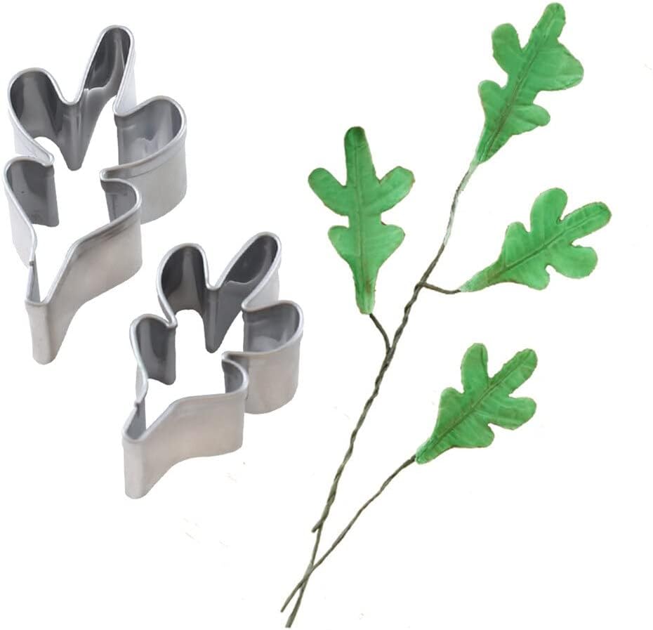 Stainless Steel Mini Rose Petal Cookie Cutter - Gold