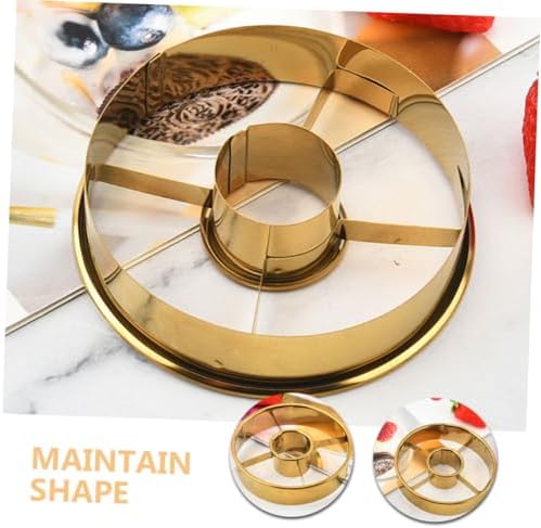 Unomor 3 Sets Donut Cookie Stencils and Cutters