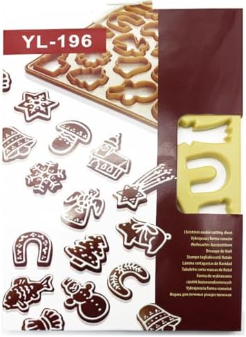 28 Piece Christmas Cookie Cutter Set For Festive Baking