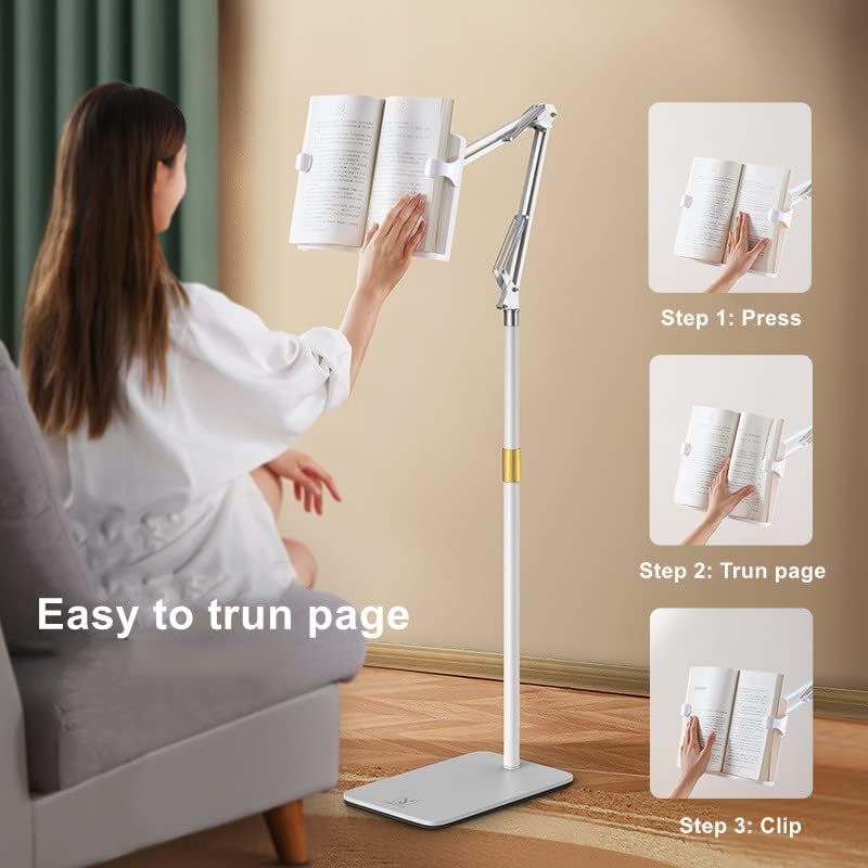 Adjustable Book Stand with Multi Angle Rotation