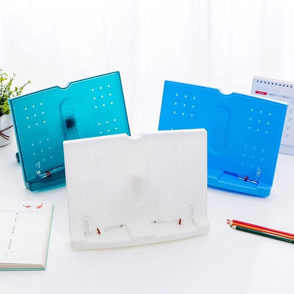 Foldable Book Holder for Reading and Cooking Displays