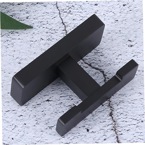 LALADEFIEE Solid Wooden Coat Hooks Modern Wall Hanging Hooks Smooth Edge Bathroom Use