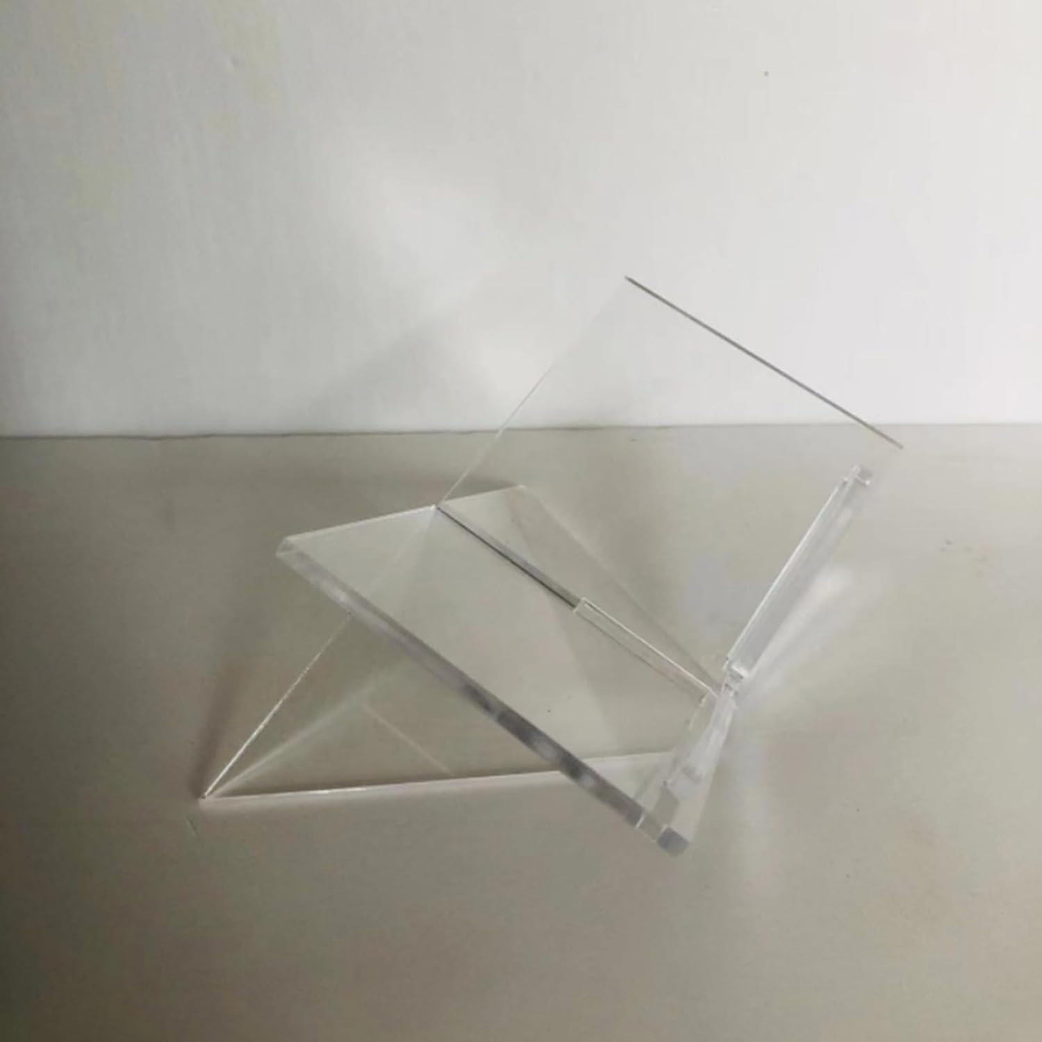 Clear Acrylic Stand Cross Frame Book Holder for Reading